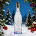 Christmas LED Bottle String Lights – 20 LEDs, 2 m (Battery Included)