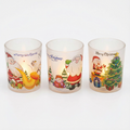 Christmas LED Candle Cup – Assorted Designs (7×8 cm, Battery Included)