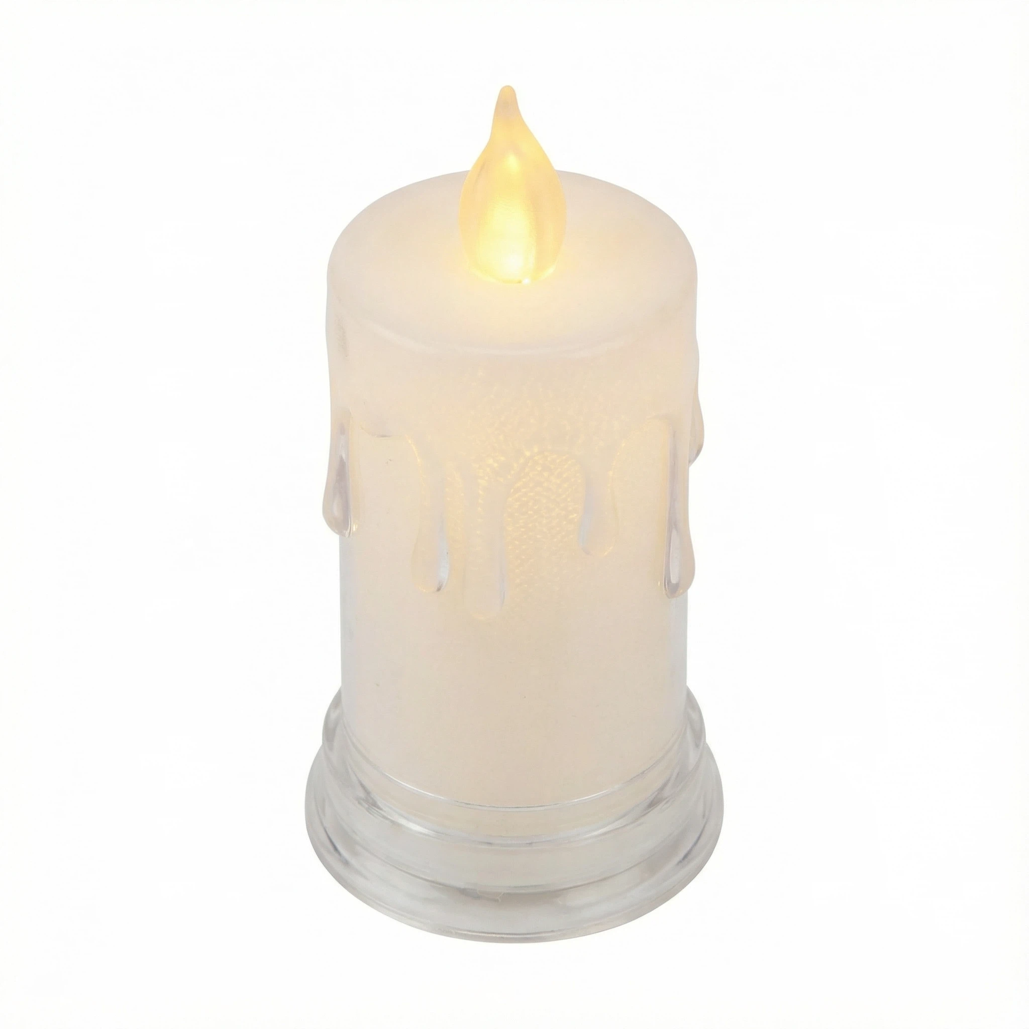 ABM Christmas LED Wax Candle – Classic Style (Battery Included)