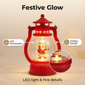 Christmas LED Lantern – Santa Design (Battery Included)